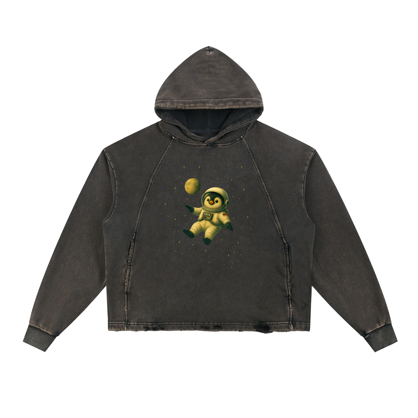 CRTR Astronaut Penguin Hoodie – Space Explorer Edition