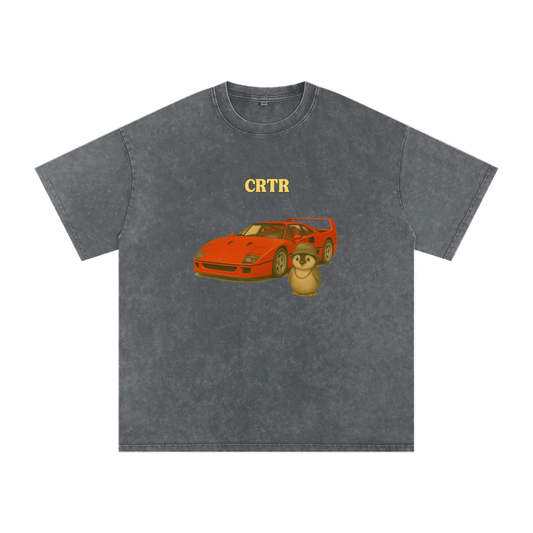 CRTR Vintage Penguin x F40 Graphic Oversized Tee