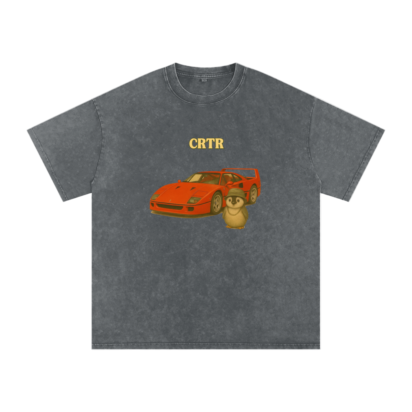 CRTR Vintage Penguin x F40 Graphic Oversized Tee